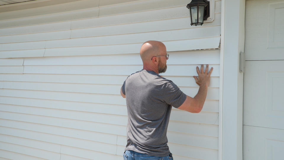 lock in new siding panel